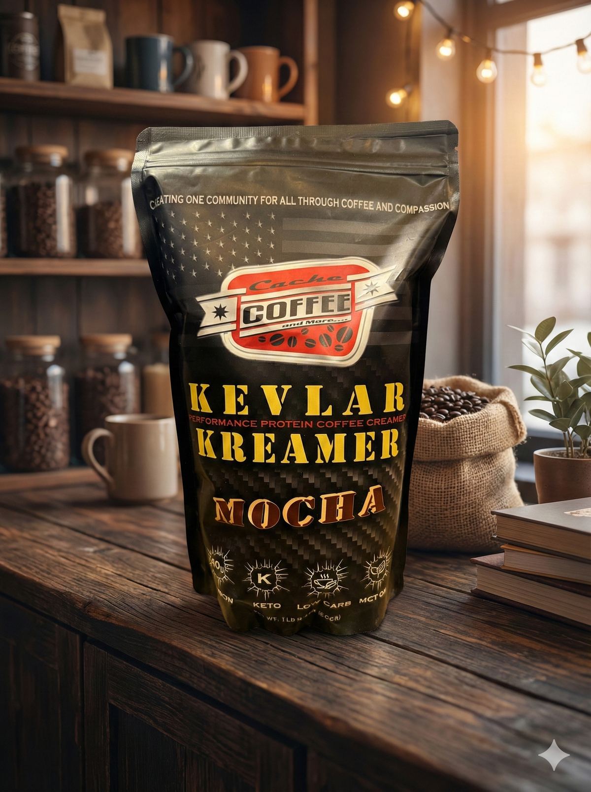 Kevlar Kreamer – Mocha Coffee Creamer