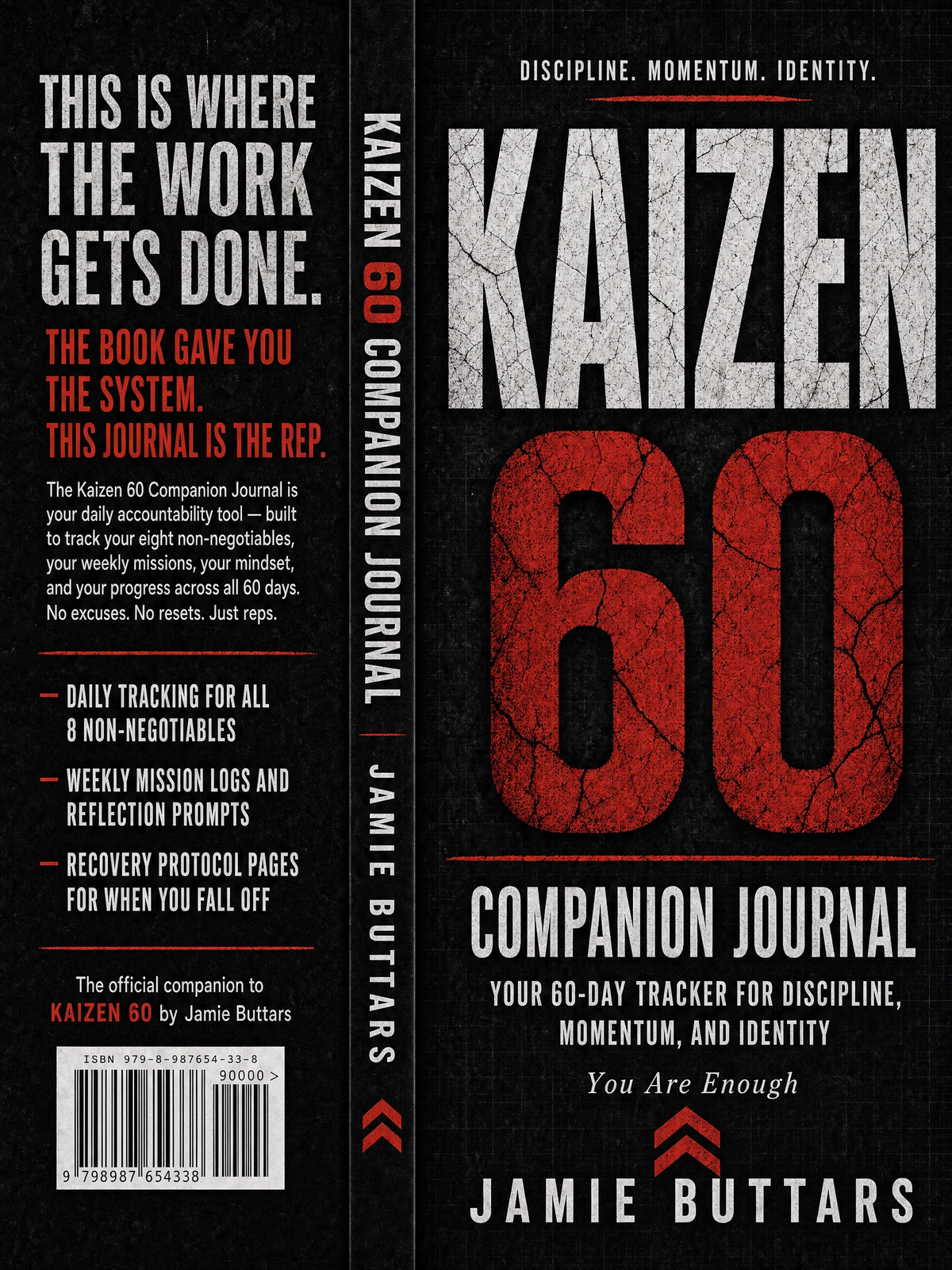 Kaizen 60 Companion Journal — Signed by Jamie Buttars